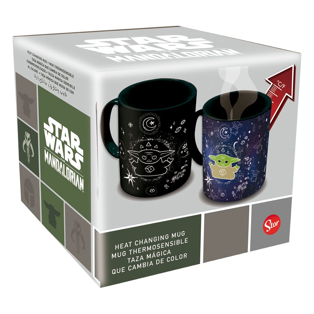 Stor Star Wars The Mandalorian hrnek Grogu 325 ml