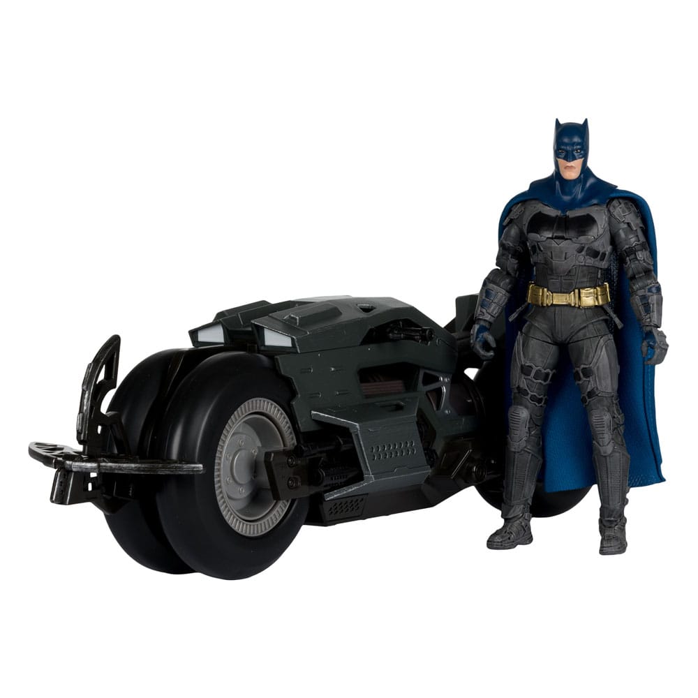 McFarlane Toys The Flash DC Multiverse Vehicle Batcycle with Batman