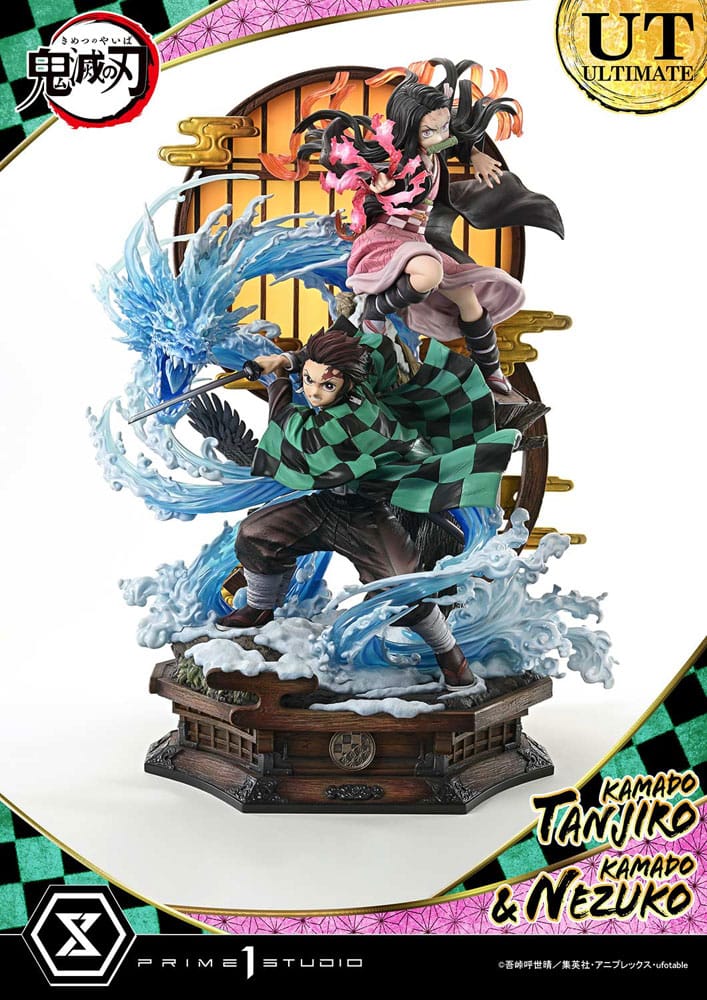 Prime 1 Studio Demon Slayer: Kimetsu no Yaiba Concept Masterline Series soška 1/6 Nezuko & Tanjiro Ultimate Ver. 56 cm