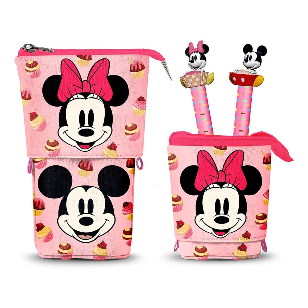 Karactermania Minnie Pop Up penál a 2 gelová pera