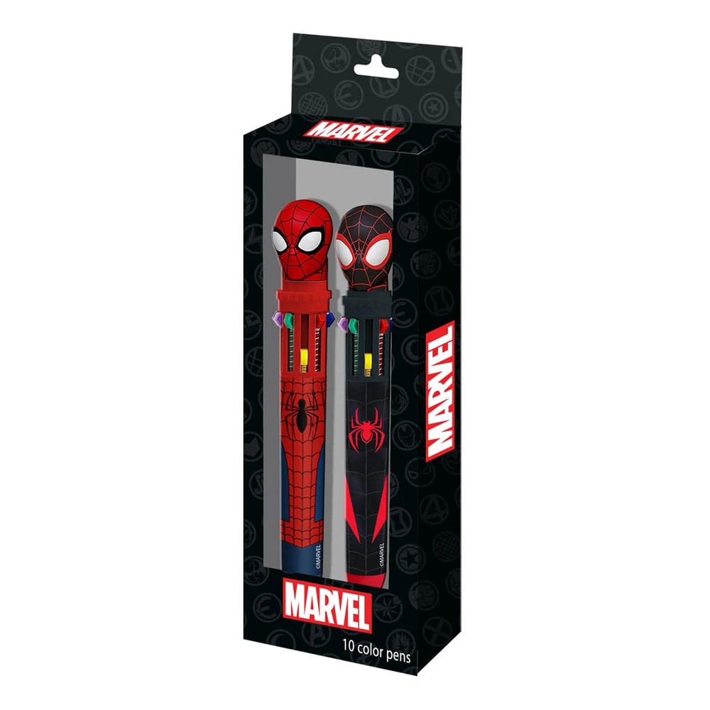 Karactermania Spider-Man Multicoloured ball pens 2-Pack