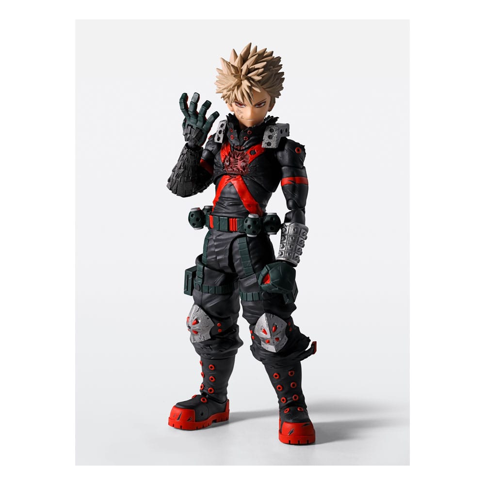 Bandai Tamashii Nations My Hero Academia S.H. Figuarts akční figurka Katsuki Bakugo (The Beginning) 15 cm