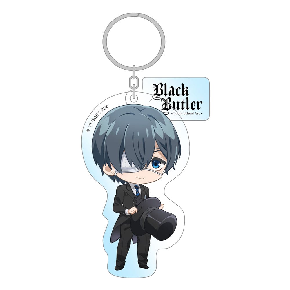 Sakami Merchandise Black Butler: Public School Arc klíčenka  Ciel 7 cm