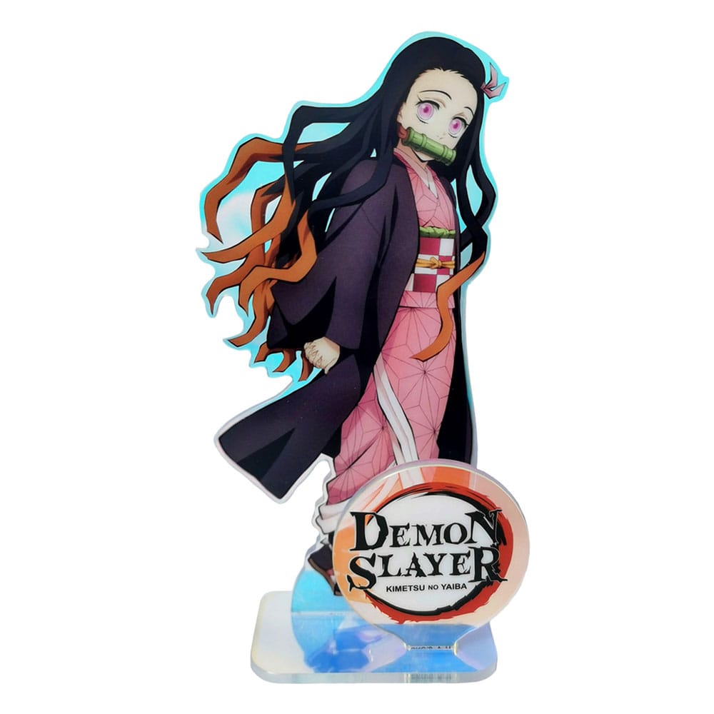 Sakami Merchandise Demon Slayer: Kimetsu no Yaiba Acrylic Stand Nezuko Holographic 14 cm