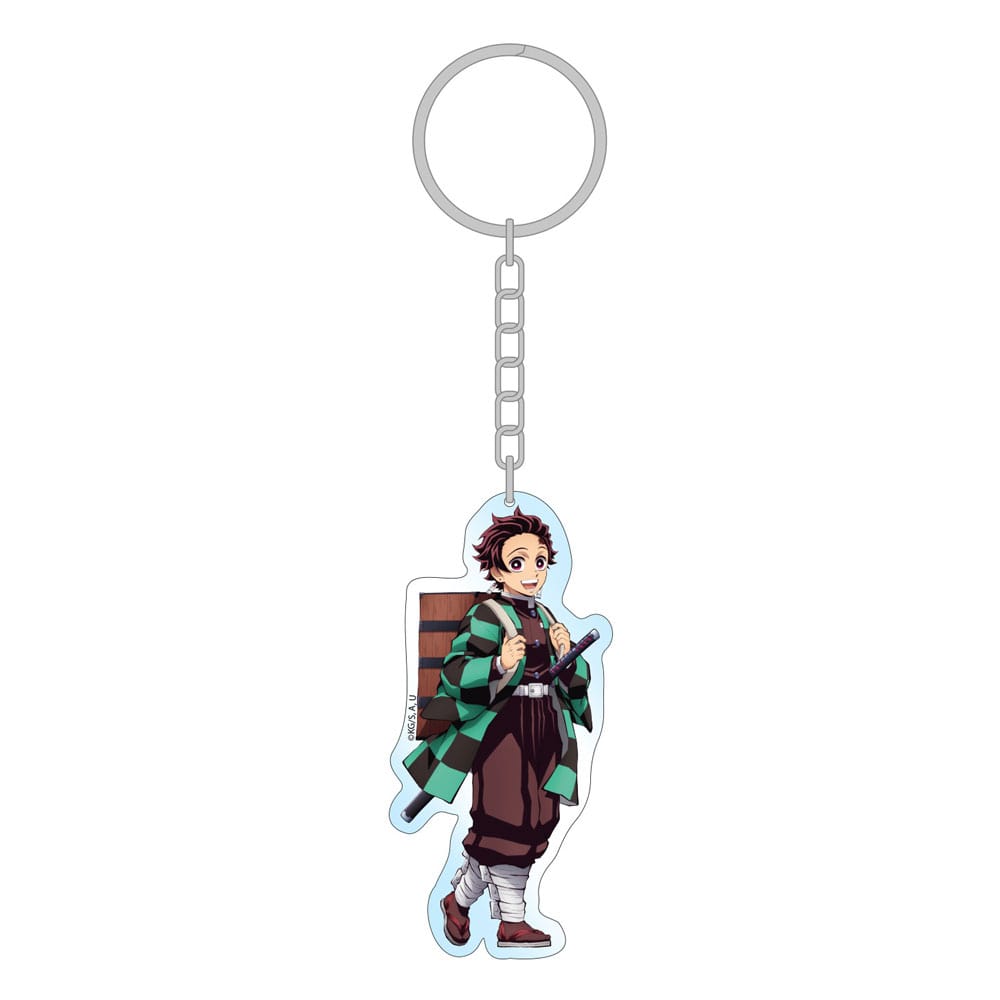 Sakami Merchandise Demon Slayer: Kimetsu no Yaiba  klíčenka Tanjiro Holographic 8 cm
