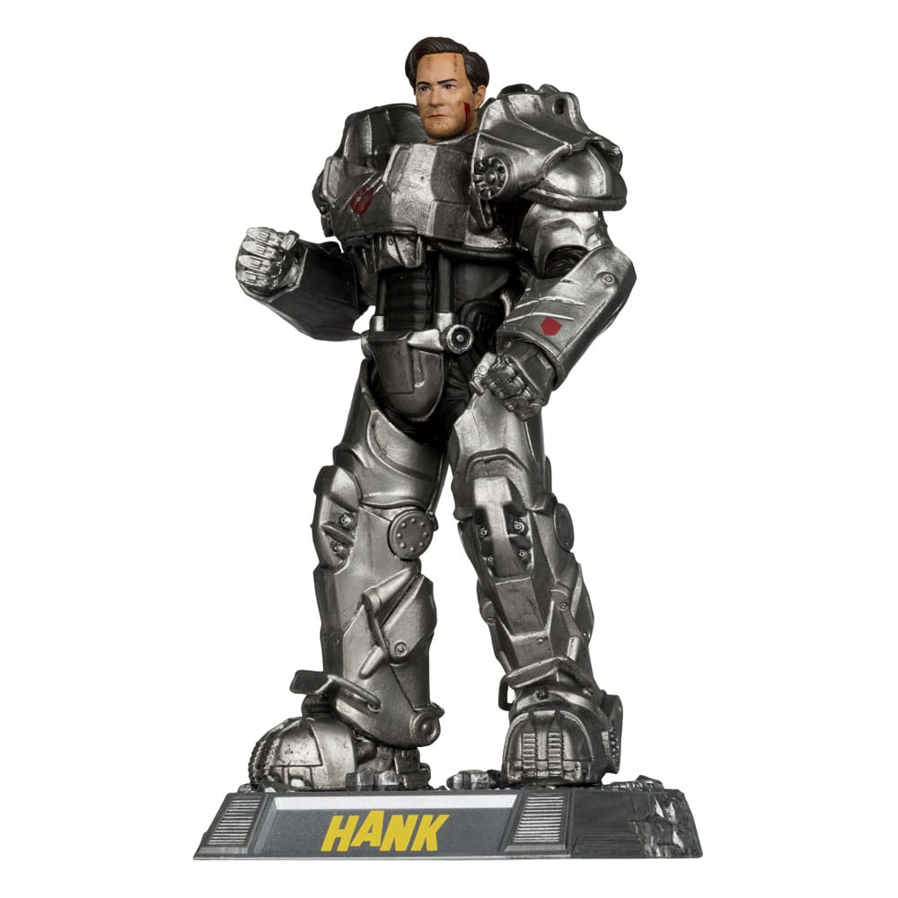 McFarlane Toys Fallout Movie Maniacs akční figurka Hank Maclean (Season 2) (Red Platinum Edition) 17 cm