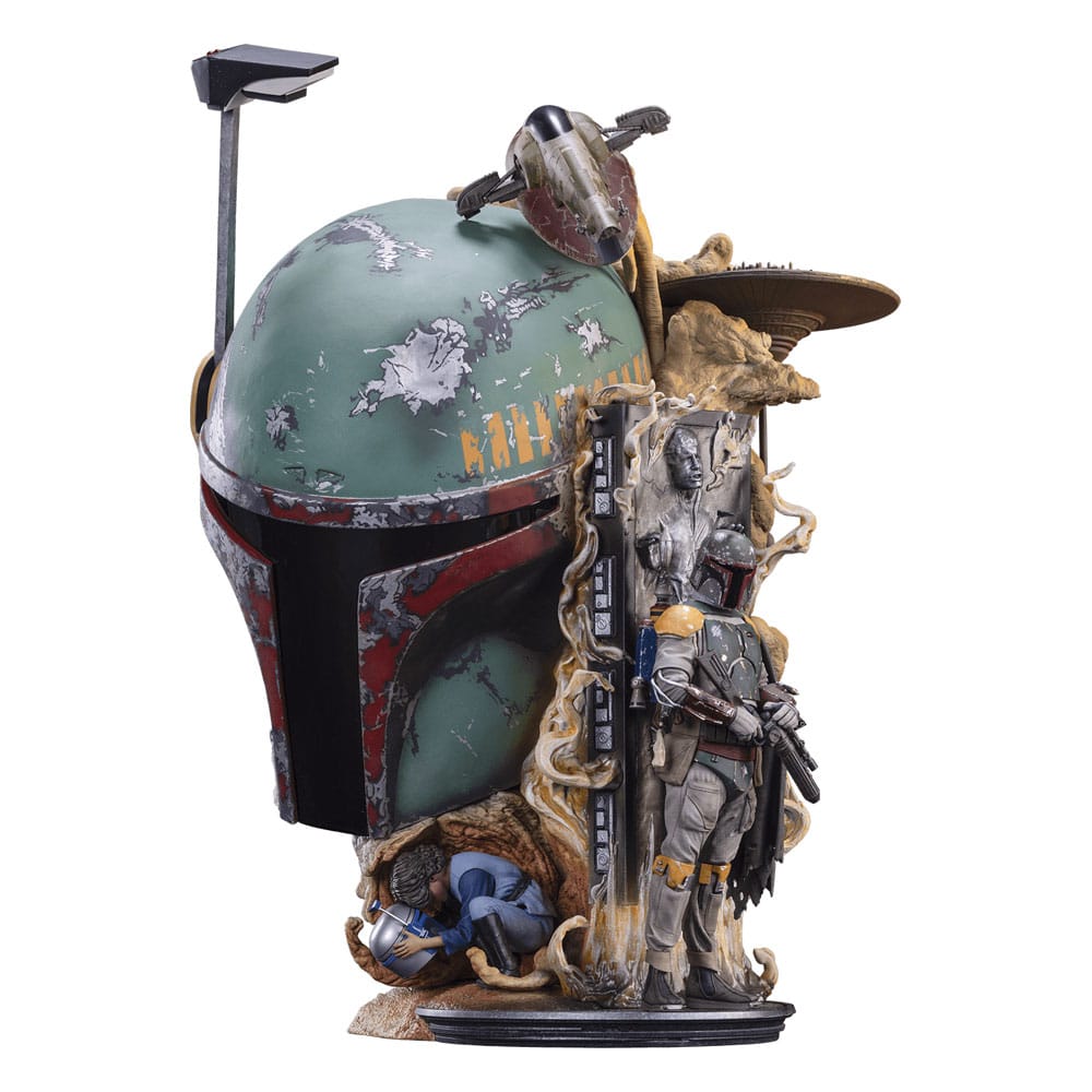 Premium Collectibles Studio Star Wars The Empire Strikes Back Fine Art Busta Boba Fett 50 cm