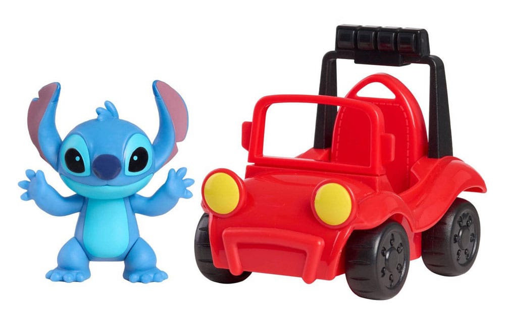 Just Play Lilo & Stitch figurka - Playset Stitch & beach buggy 7,5 cm