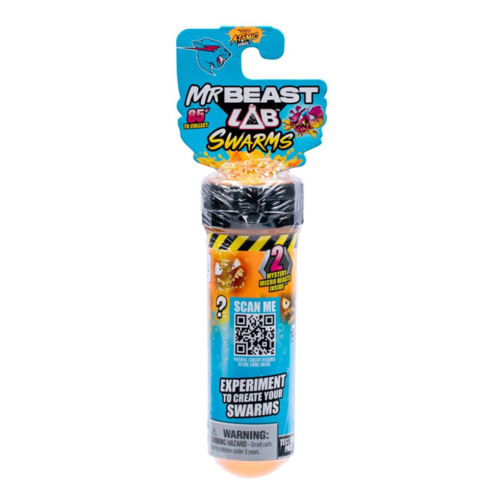 Moose Toys Mr. Beast Lab Swarms Series 2 Mini figurky 2er-Pack Atomic Series 2,5 cm