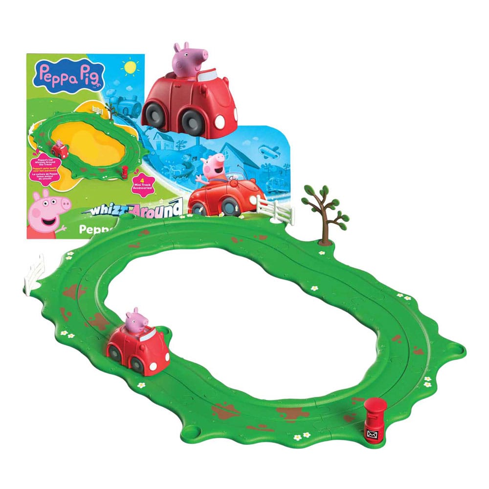 Character Options Peppa Pig Whizz Around Peppa's Little Red Car Set