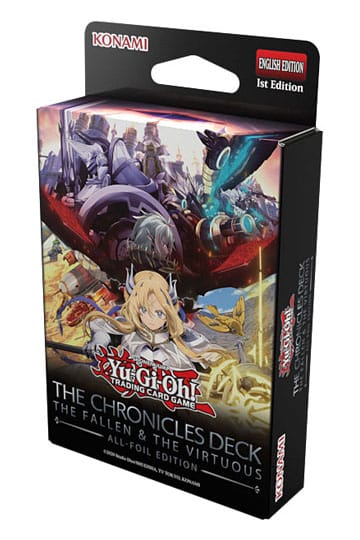 Konami Yu‑Gi‑Oh! The Chronicles Deck: The Fallen & The Virtuous (All-Foil Edition)