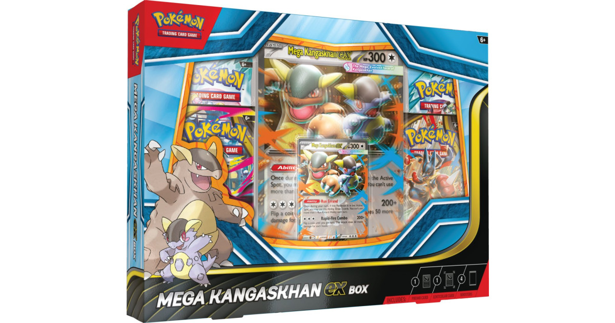 Nintendo Pokémon TCG – Mega Kangaskhan ex Box