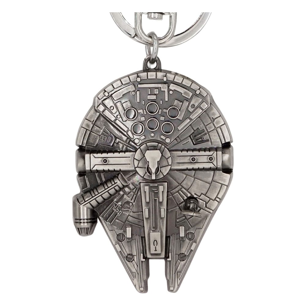 Monogram Int. Star Wars Metal Keychain Millennium Falcon