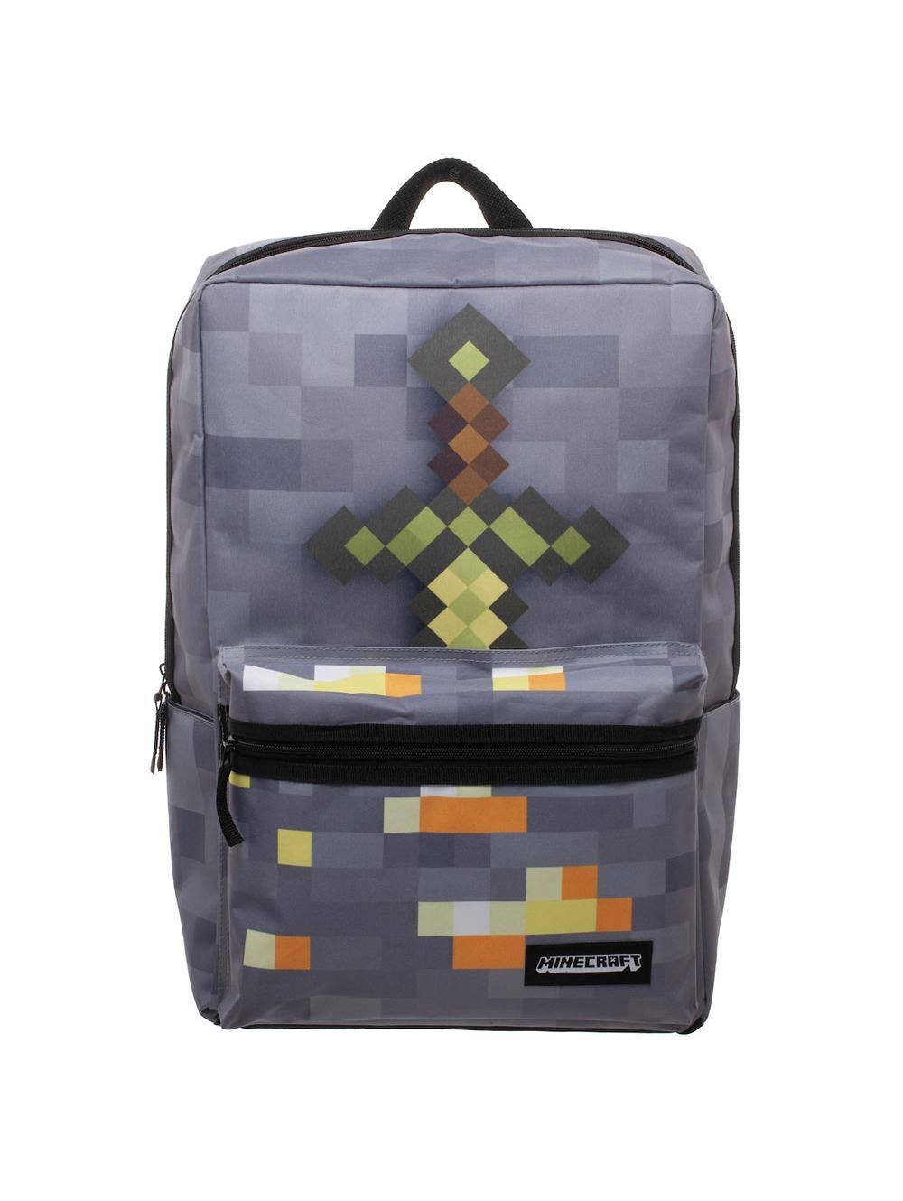 Minecraft batoh - Box and Sword