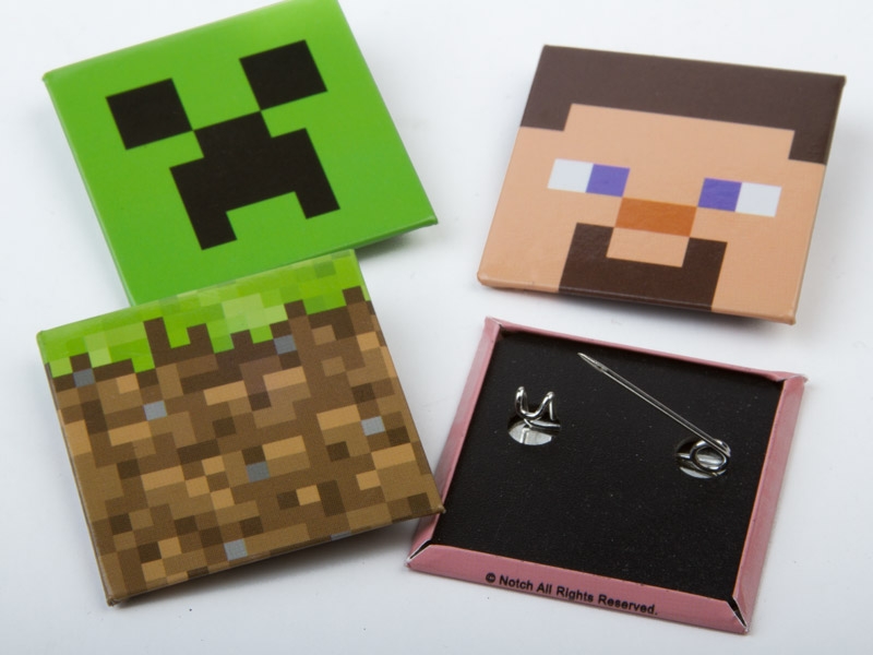 Minecraft placky - sada
