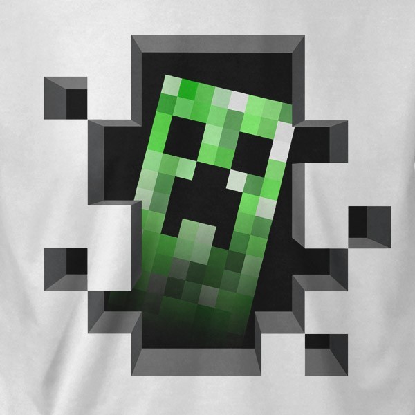 Minecraft tričko - Creeper Inside