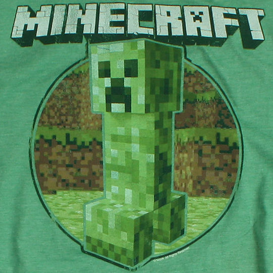 Minecraft tričko - Retro Creeper