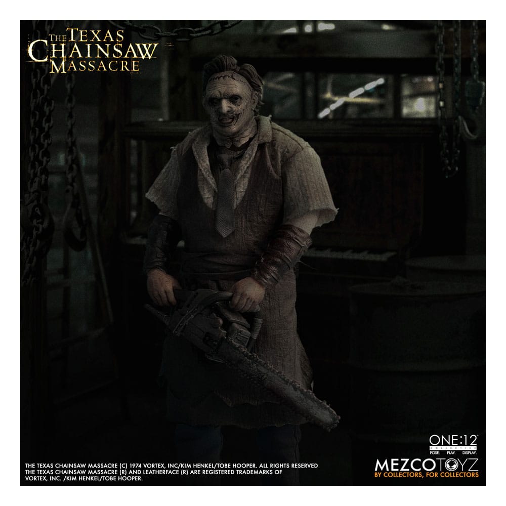 Mezco Toys Texas Chainsaw Massacre (2003) akční figurka 1/12 Leatherface 17 cm