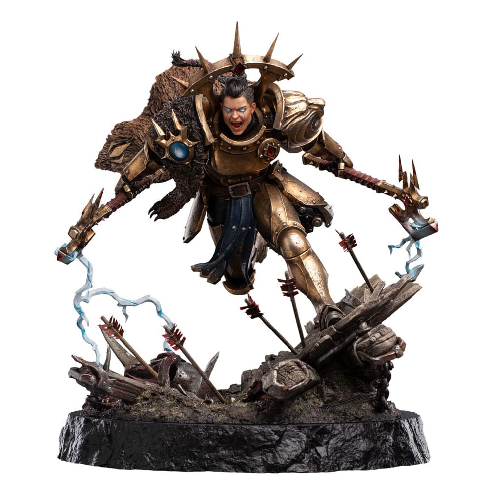 Weta Workshop Warhammer: Age of Sigmar soška 1/6 Neave Blacktalon The God-King's Assassin Limited Edition 40 cm
