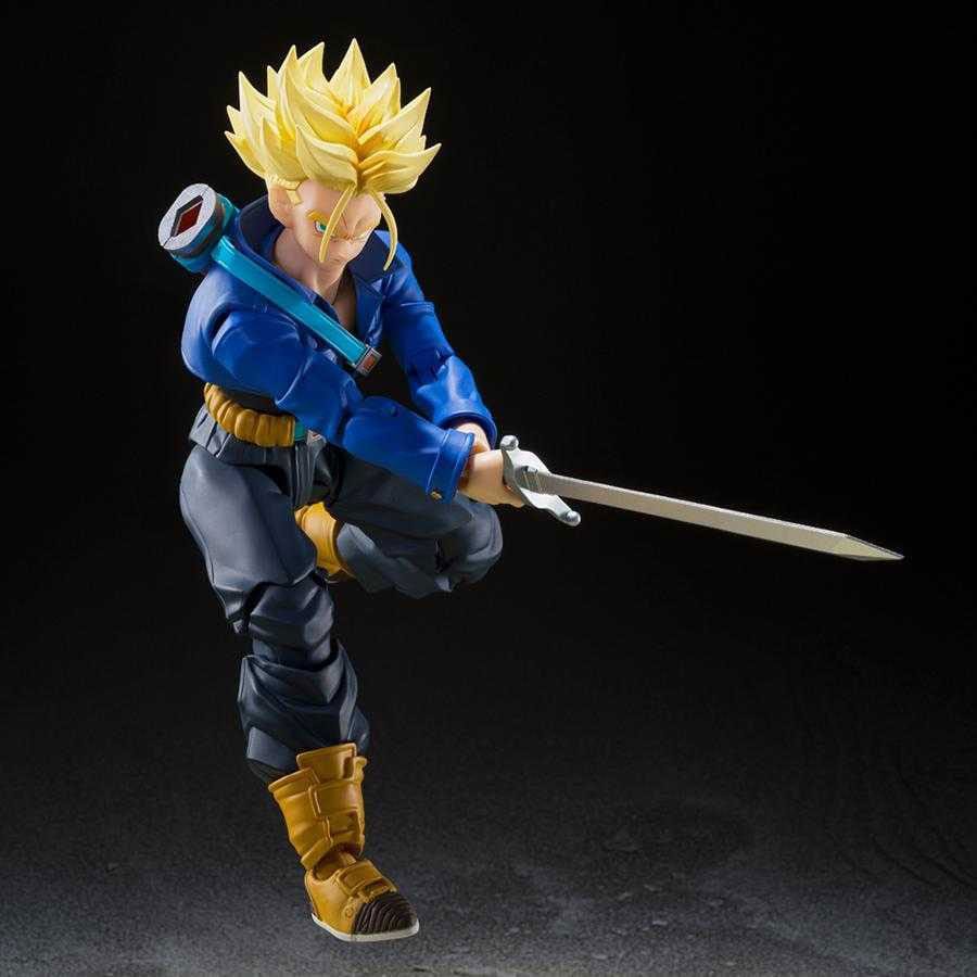 Bandai Tamashii Nations Dragon Ball Z S.H. Figuarts akční figurka Super Saiyan Trunks The Boy from the Future 14 cm