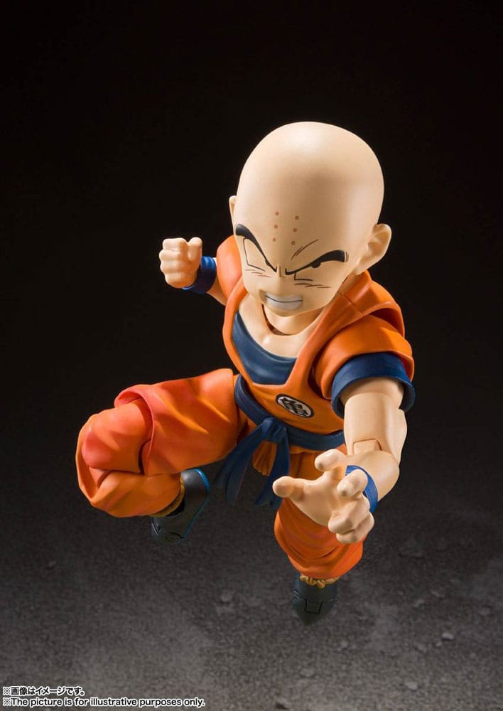 Bandai Tamashii Nations Dragon Ball Z S.H. Figuarts akční figurka Krillin-Earth's Strongest Man 12 cm
