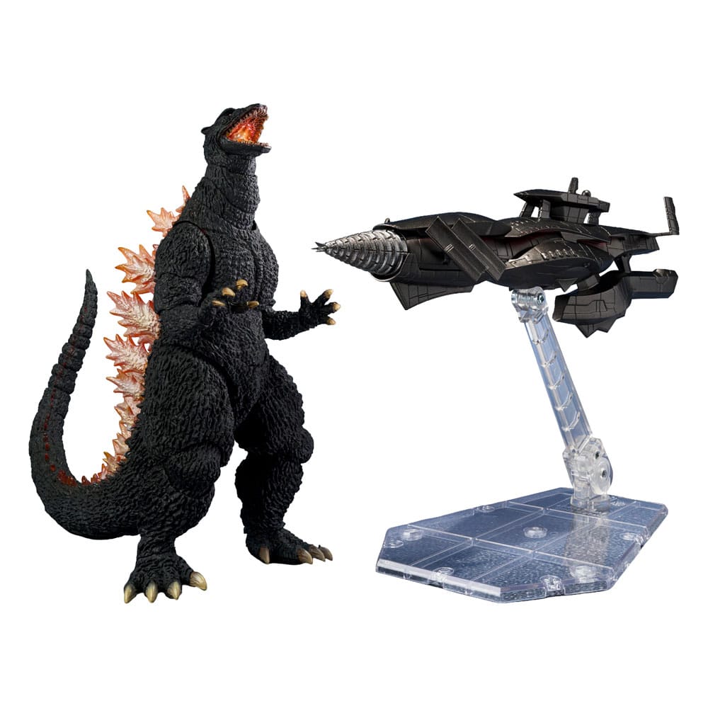 Bandai Tamashii Nations Godzilla: Final Wars S.H.MonsterArts akční figurka Godzilla Heat Ray Ver. vs. New Gotengo 16 cm