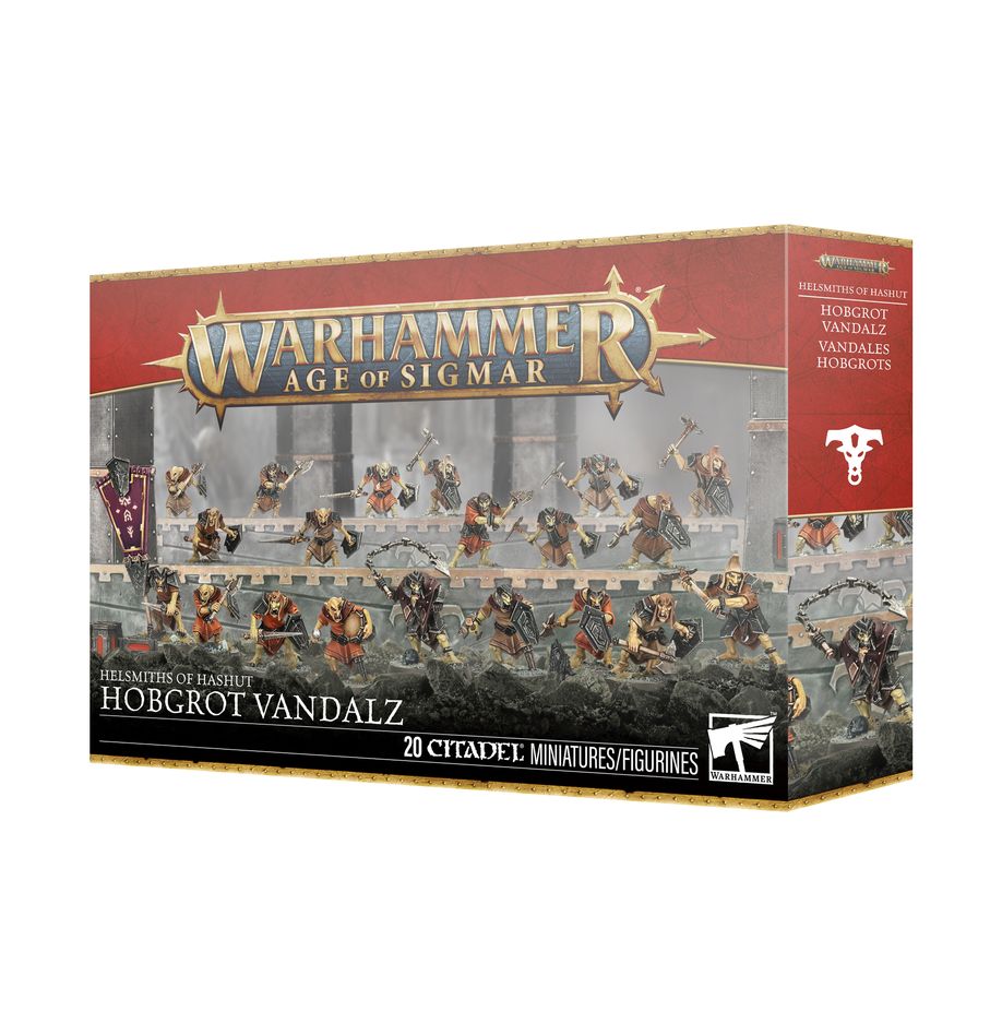 Games Workshop Warhammer: Age of Sigmar - mini figurky - Helsmiths of Hashut - Hobgrot Vandalz
