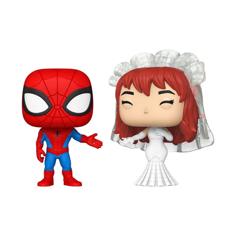 Funko Marvel POP! vinylové figurky 2-Pack Superhero Couples- SM & MJ 9 cm