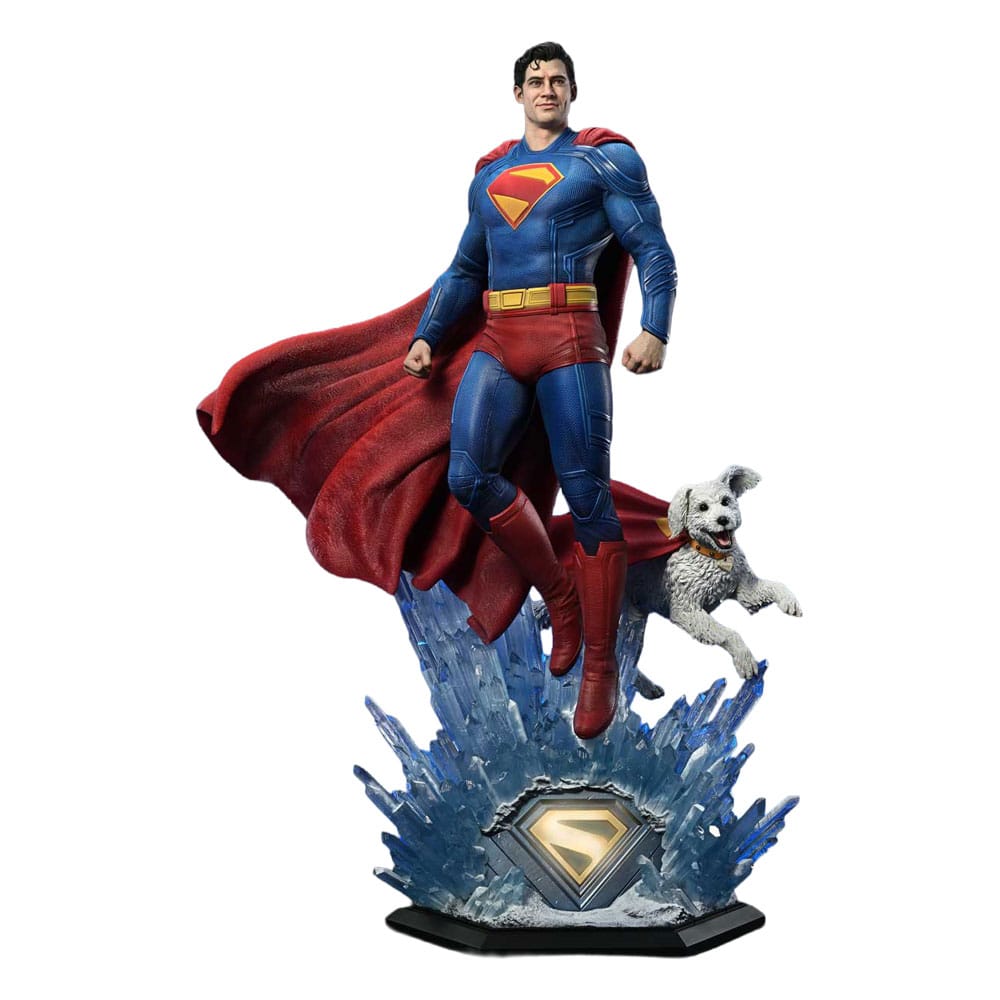 Prime 1 Studio Superman (2025) Real Elite Masterline Series soška 1/3 Superman with Krypto 95 cm