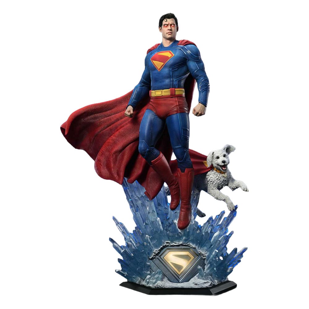 Prime 1 Studio Superman (2025) Real Elite Masterline Series soška 1/3 Superman with Krypto Bonus Version 95 cm