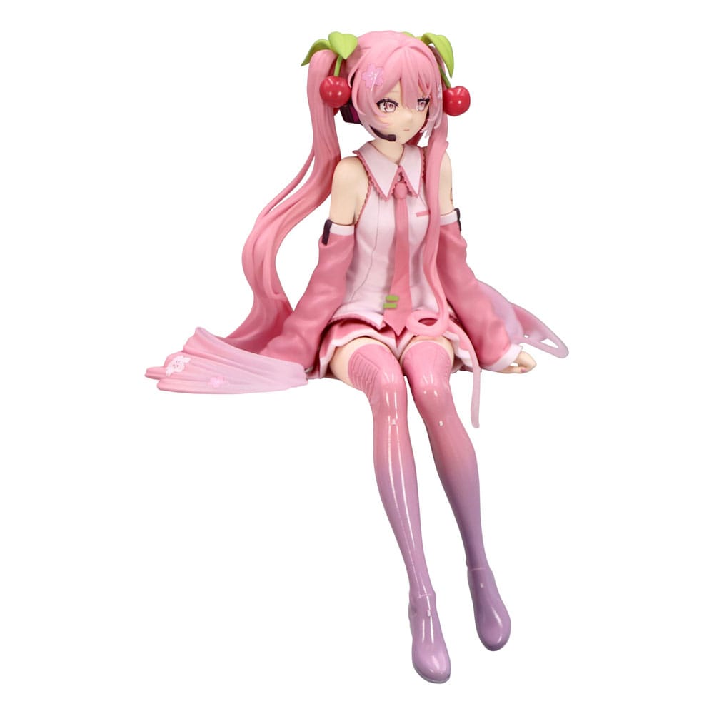 Furyu Hatsune Miku Noodle Stopper PVC soška Sakura Miku 2026 14 cm