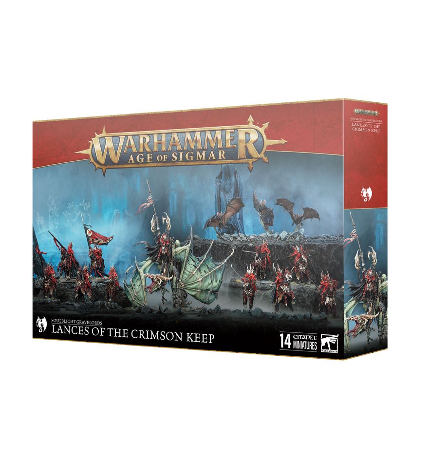 Games Workshop Warhammer Age of Sigmar - Soulblight Gravelords: Lances of the Crimson Keep