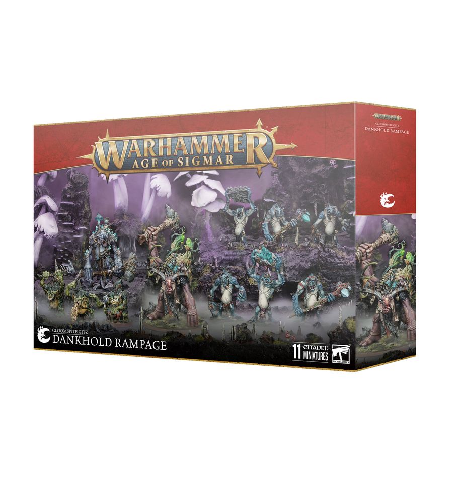 Games Workshop Warhammer Age of Sigmar - Gloomspite Gitz: Dankhold Rampage