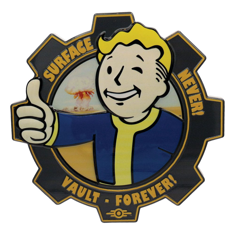 FaNaTtiK Fallout Resin Plaque Vault Boy