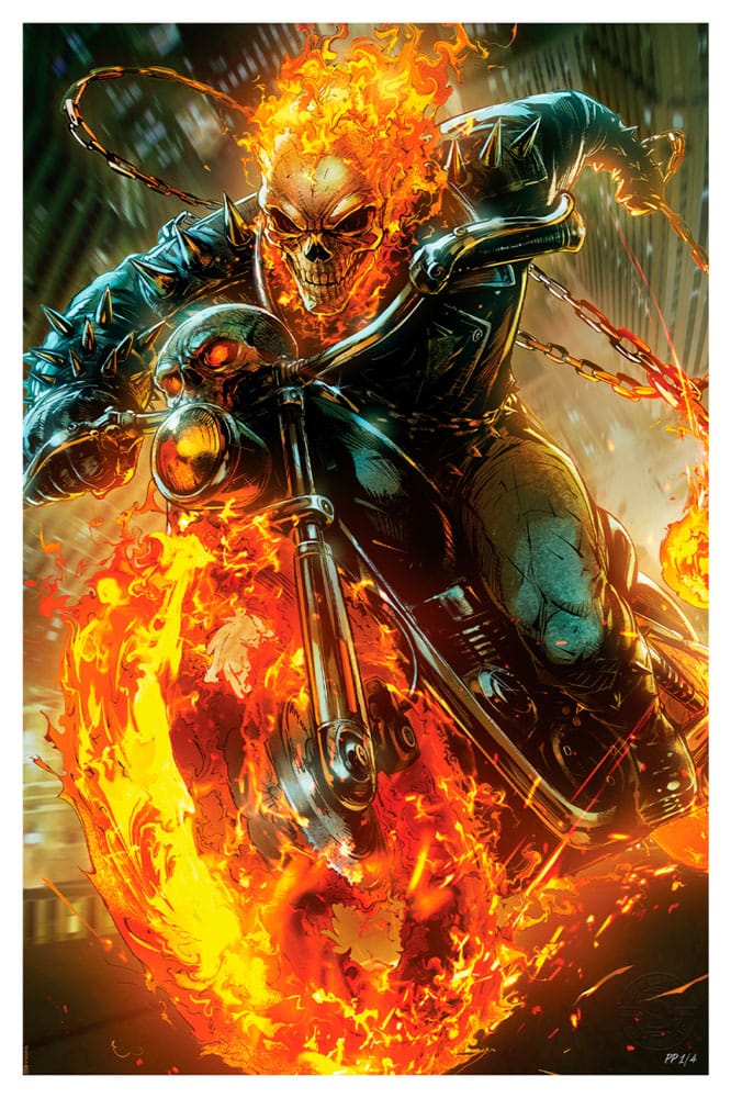 Sideshow Collectibles Marvel Art Print Cosmic Ghost Rider 61 x 41 cm - bez rámu