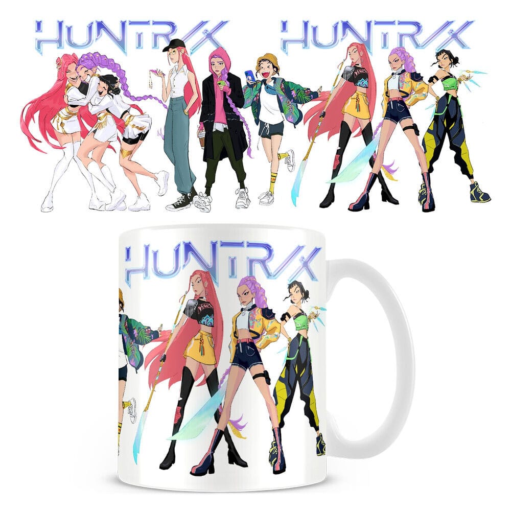 Pyramid International Hrnek KPop Demon Hunters - Huntr/x, bílý