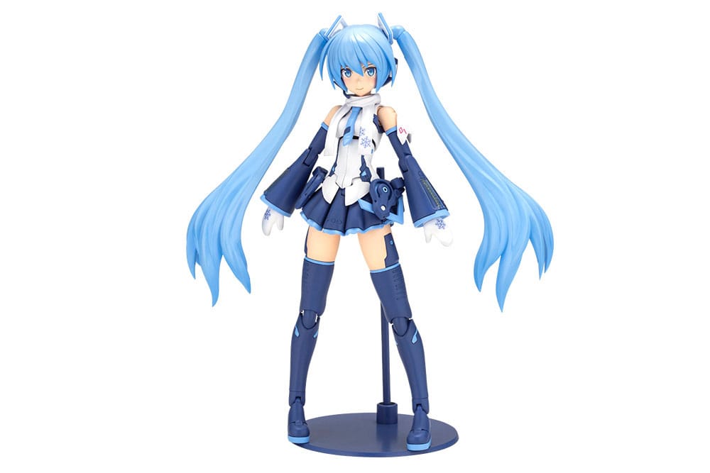 Kotobukiya Frame Arms Girl x Hatsune Miku Plastic Model Kit Frame Music Girl Snow Miku Another Color Ver. 15 cm