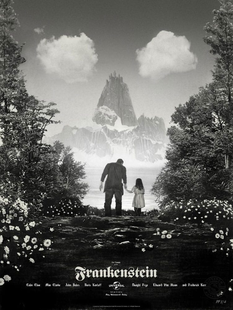 Sideshow Collectibles Frankenstein Art Print Frankenstein by Greg Ruth 61 x 46 cm - bez rámu