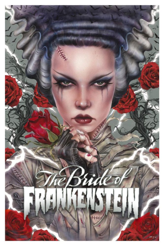 Sideshow Collectibles Bride of Frankenstein Art Print Bride Afterlife by Brian M. Viveros 61 x 41 cm - bez rámu