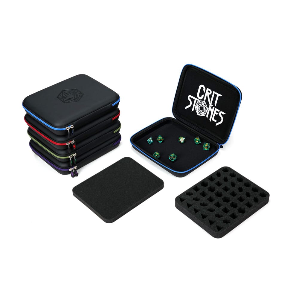 Glassstaff CritStones Dice Case Arcanum Green