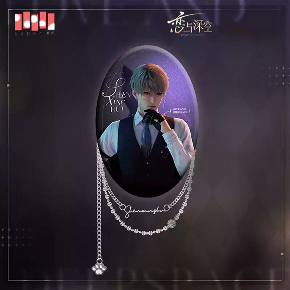 Sakami Merchandise Love and Deepspace připínáček Xavier 9 cm