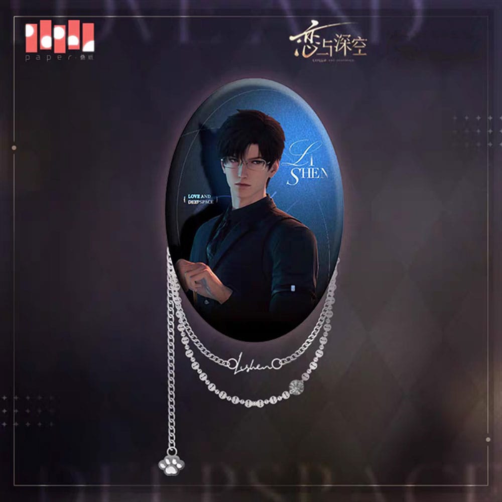 Sakami Merchandise Love and Deepspace připínáček Zayne 9 cm