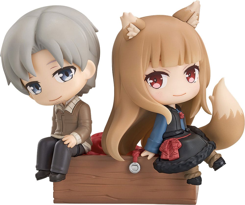 Good Smile Company Spice and Wolf: Merchant Meets the Wise Wolf Mini Memory Mini Figure Lawrence & Holo 8 cm