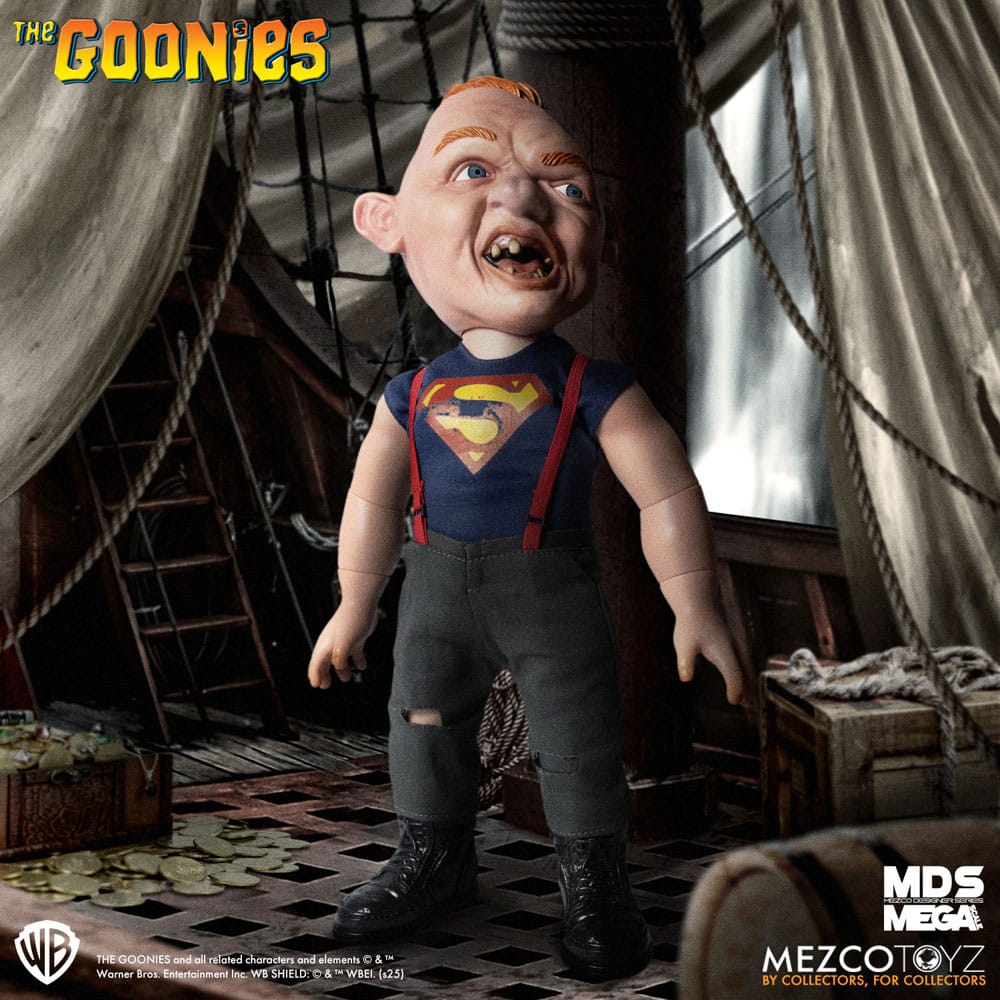 Mezco Toys The Goonies MDS Mega Scalep plyšák Talking Sloth with Sound 38 cm