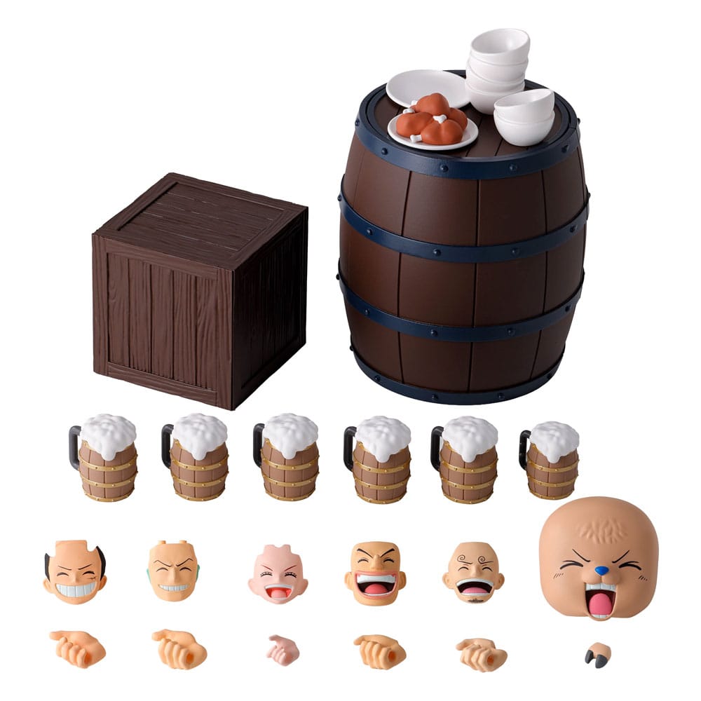 Bandai Tamashii Nations One Piece S.H. Figuarts Accessory Set The Straw Hat Crew Party Set