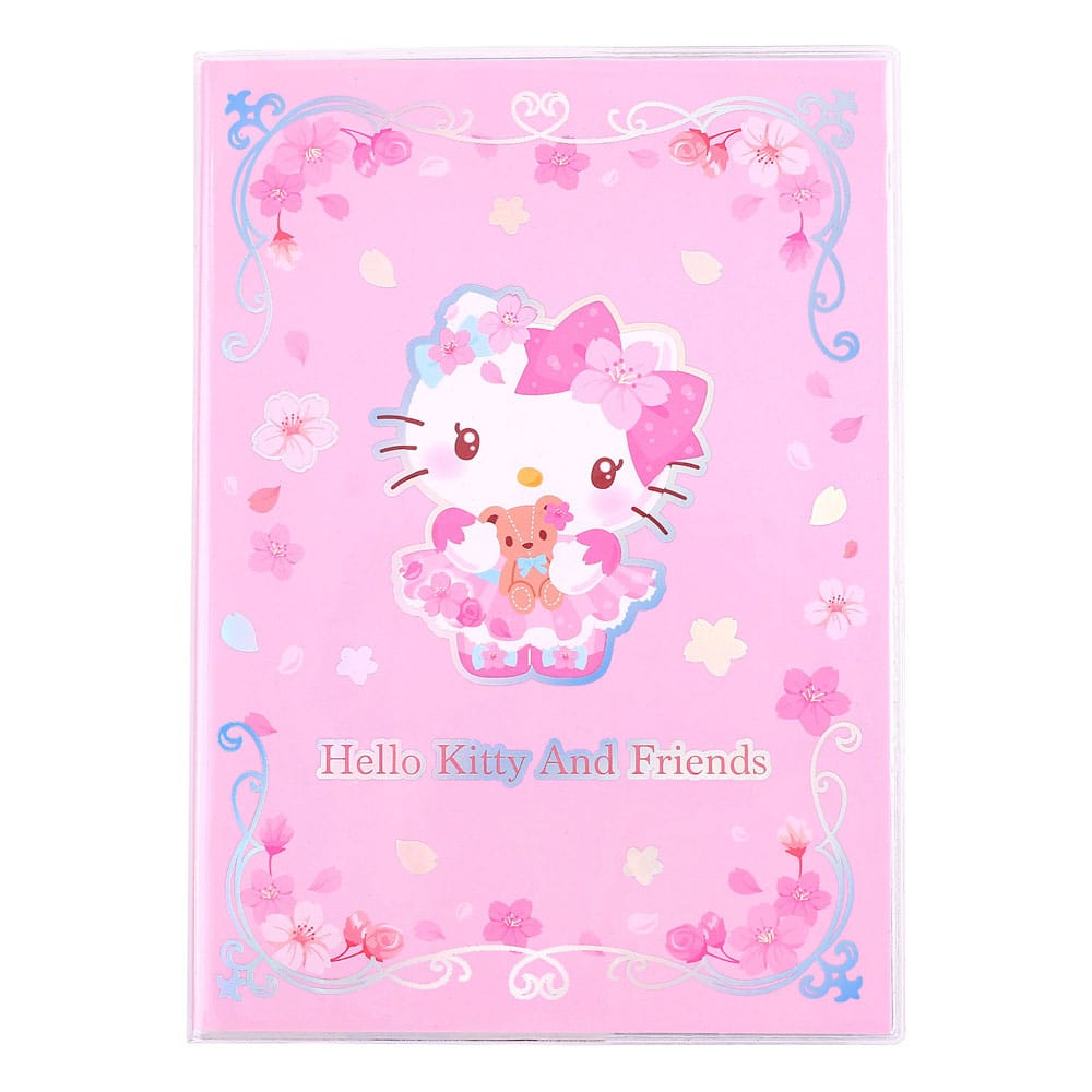 Sakami Merchandise Sanrio zápisník Hello Kitty & Friends Sakura Series Holographic Checkered