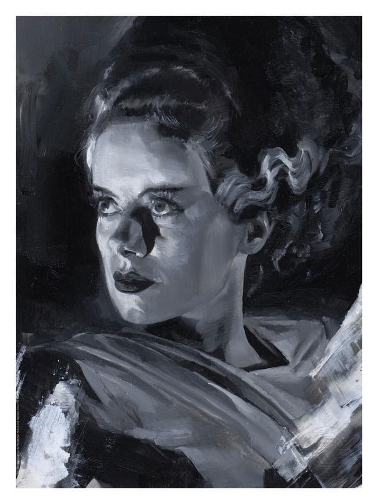 Sideshow Collectibles Bride of Frankenstein Art Print Bride of Frankenstein by Chris Valentine 41 x 31 cm - bez rámu