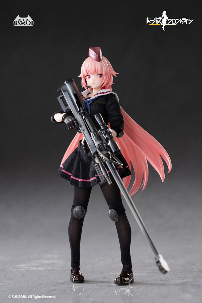 Hasuki Girls´ Frontline Pocket Art Action akční figurka 1/12 PA011 NTW-20 16 cm