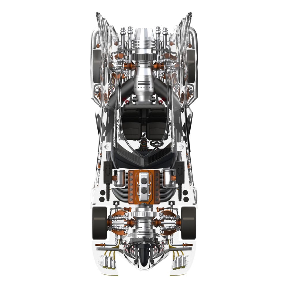 Super7 Batman 1989 Super Cyborg Vehicle Batmobile 1989 (Clear) 35 cm