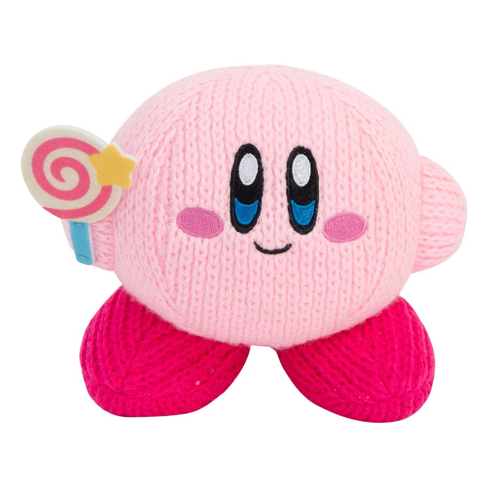 Tomy Kirby Nuiguru-Knit plyšák Kirby with Invincible Candy Wand